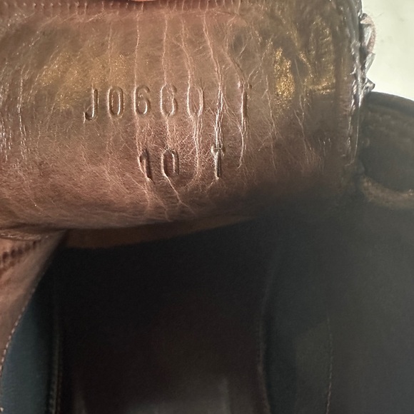 Gently worn Size 10 Tom Ford brown men’s dress shoes. - Picture 8 of 8